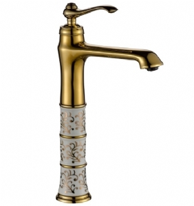 HÜMA ÇANAK LAVABO BATARYASI ALTIN